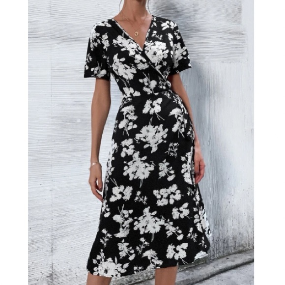 Dresses | Boho Floral Tropical Print Maxi Dress | Poshmark